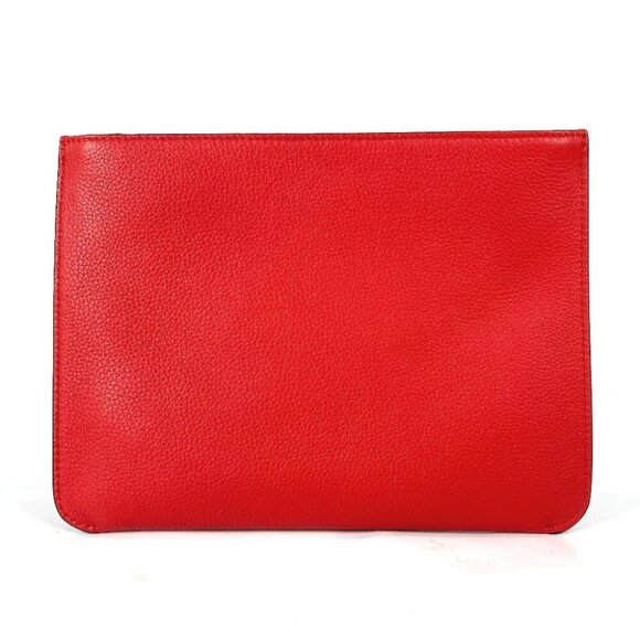 Christian Louboutin 1185073 Logo with heart charm bag pouch Clutch bag - Picture 3 of 15